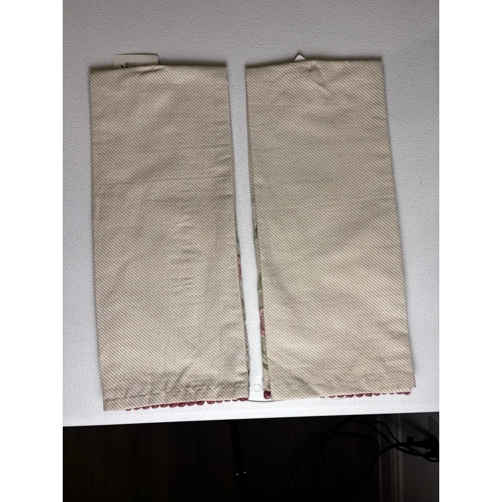 Pier 1 Imports Easter Bunny Napkin Set (2)‎ 100% Cotton India NWT